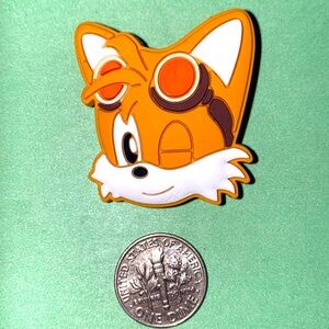 (10 for $15) Tails the Fox Sonic The Hedgehog Crocs Shoe Charms